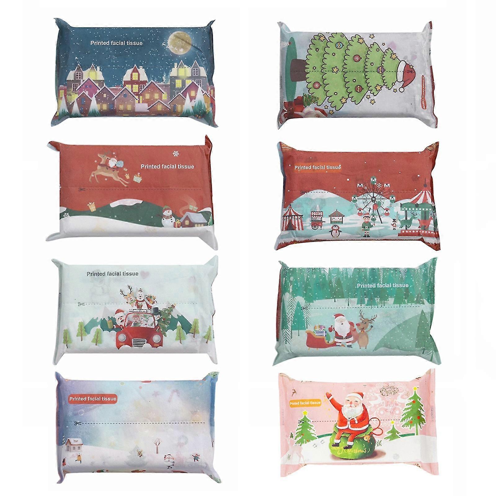 christmas paper napkin colored paper creative environmental protection