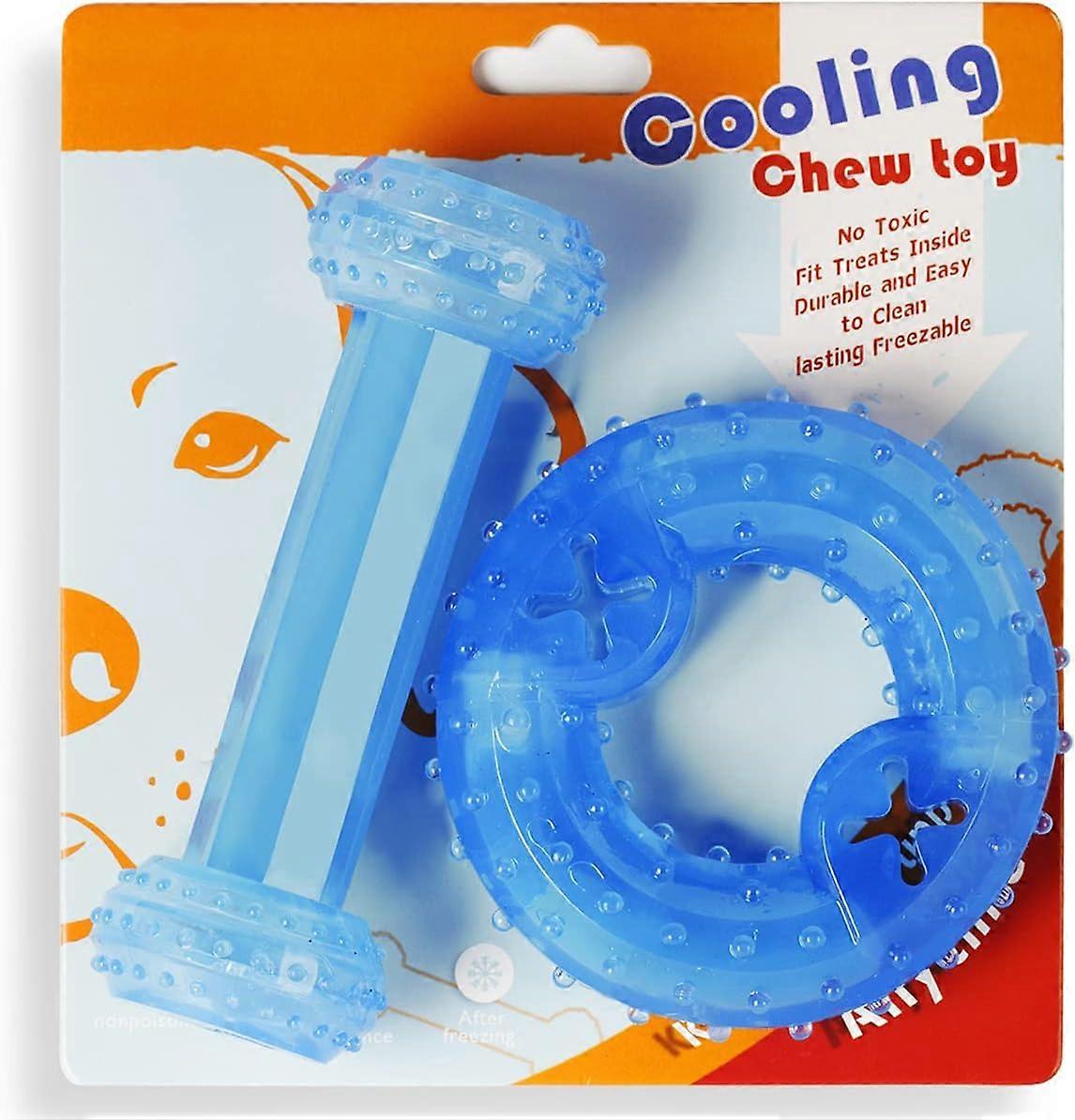 Puppy teethers, 1 teether and 1 freezable dog teether |-5