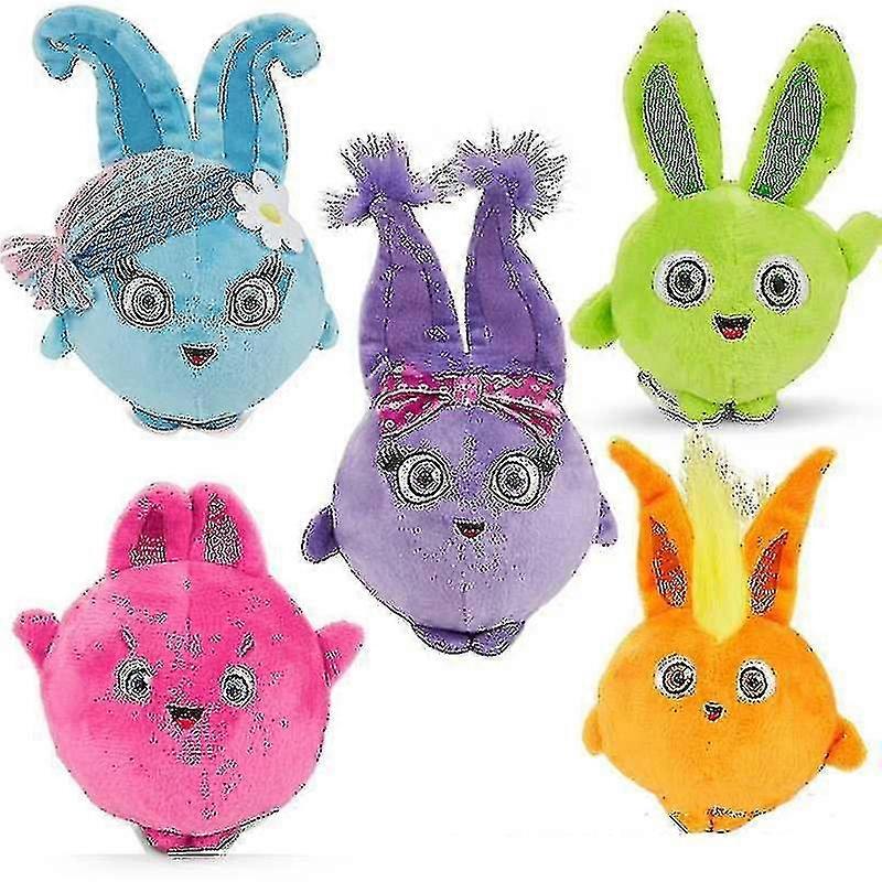 5個/セットぬいぐるみサニーバニーぬいぐるみ人形ソフトスロー枕装飾子供子供誕生日Prese