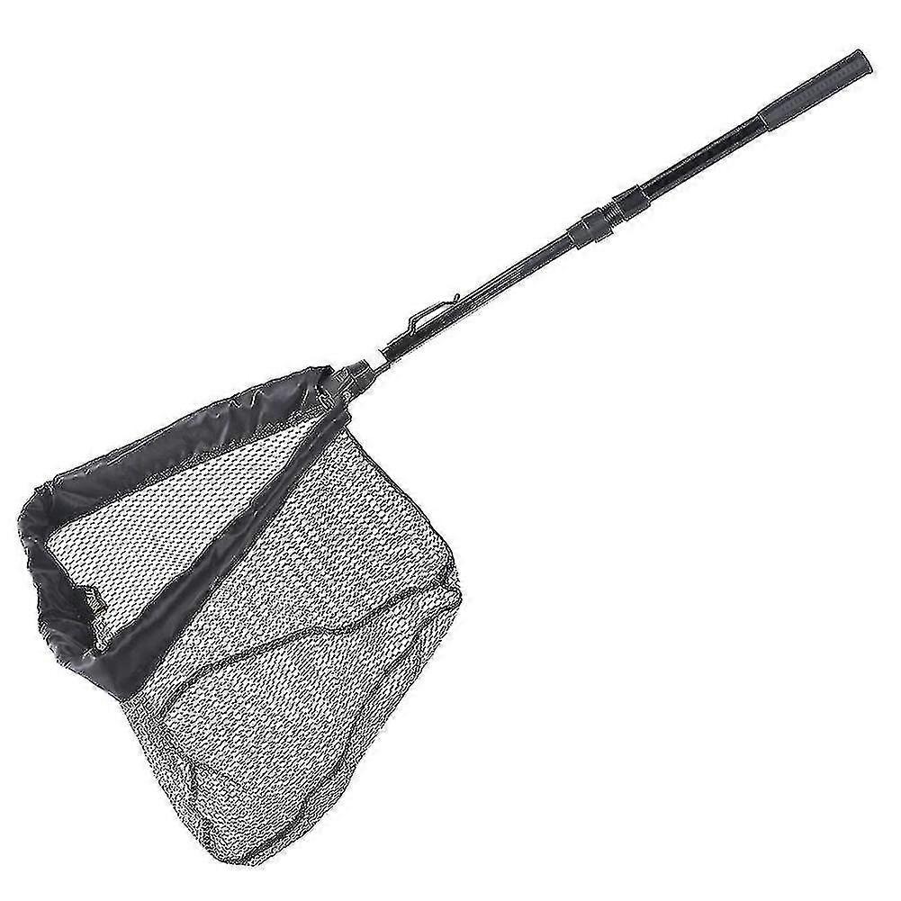 Retractable Fishing Net Telescoping Foldable Landing Net Pole Folding Landing Net for Fly Fishing,95cm