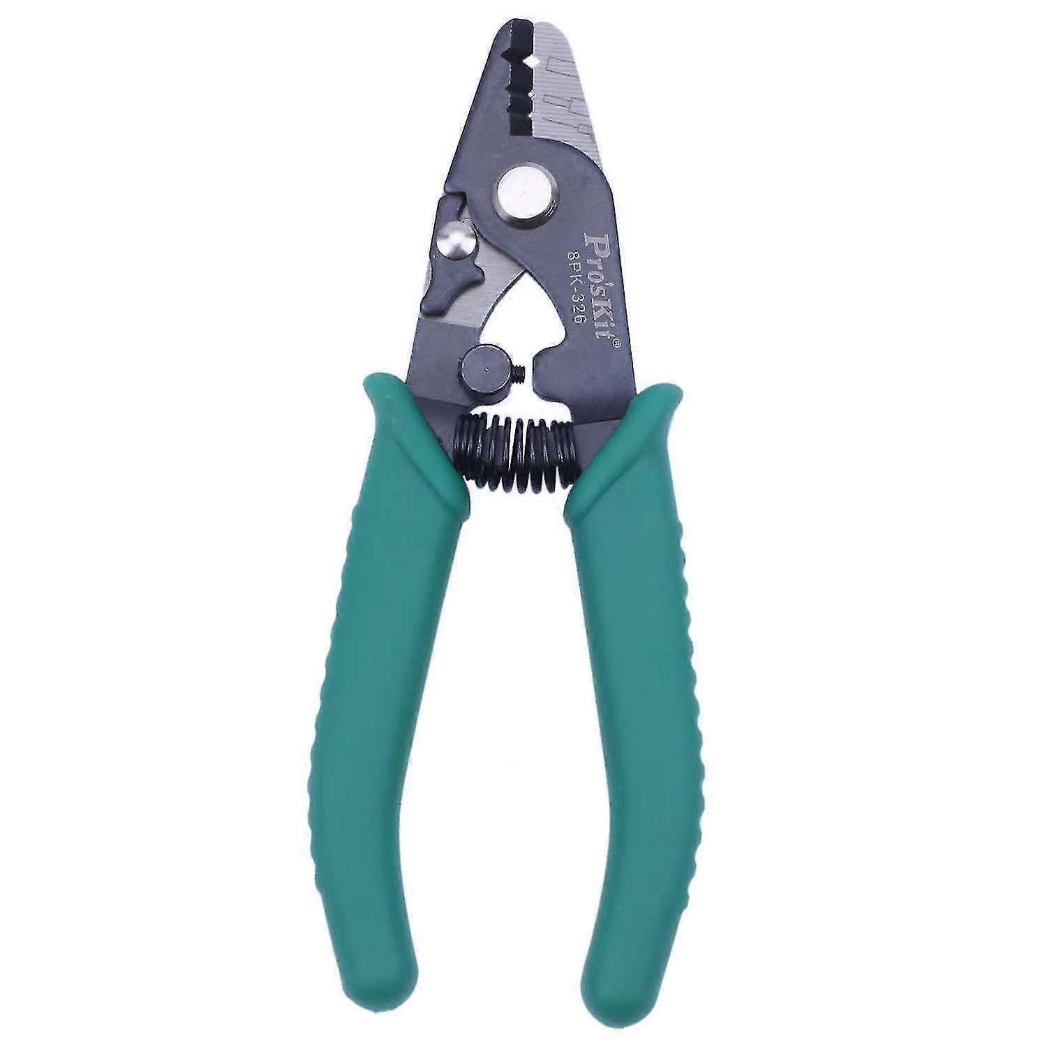 Fiber optic cable stripping pliers Wire stripper (148mm) 8PK-326