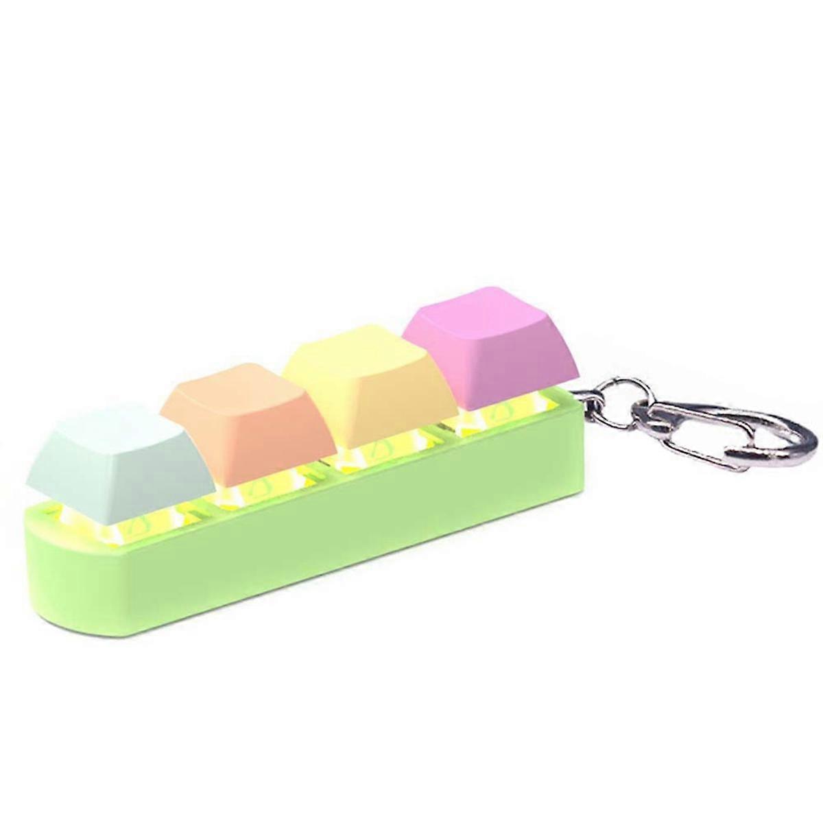Decompression Toys Keyboard Clicker Toy Keyboard Cube-Toy Mechanical Key Toy Button Stress Relief f