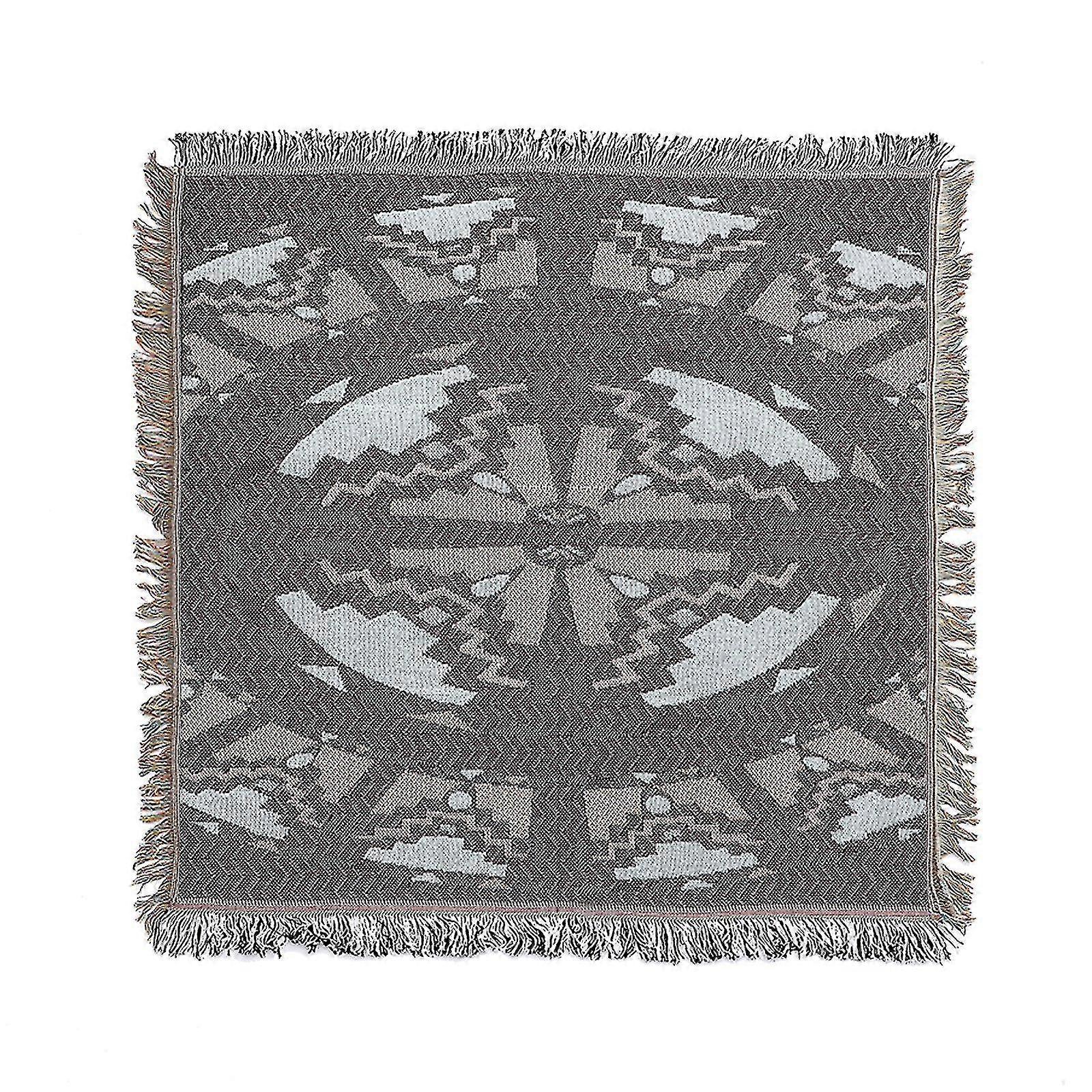 Cobertor de sofá boêmio de cobertura completa com design de borla, multifuncional e de alta qualidade Manta de piquenique de lazer de poliéster 2024 Nova explosão