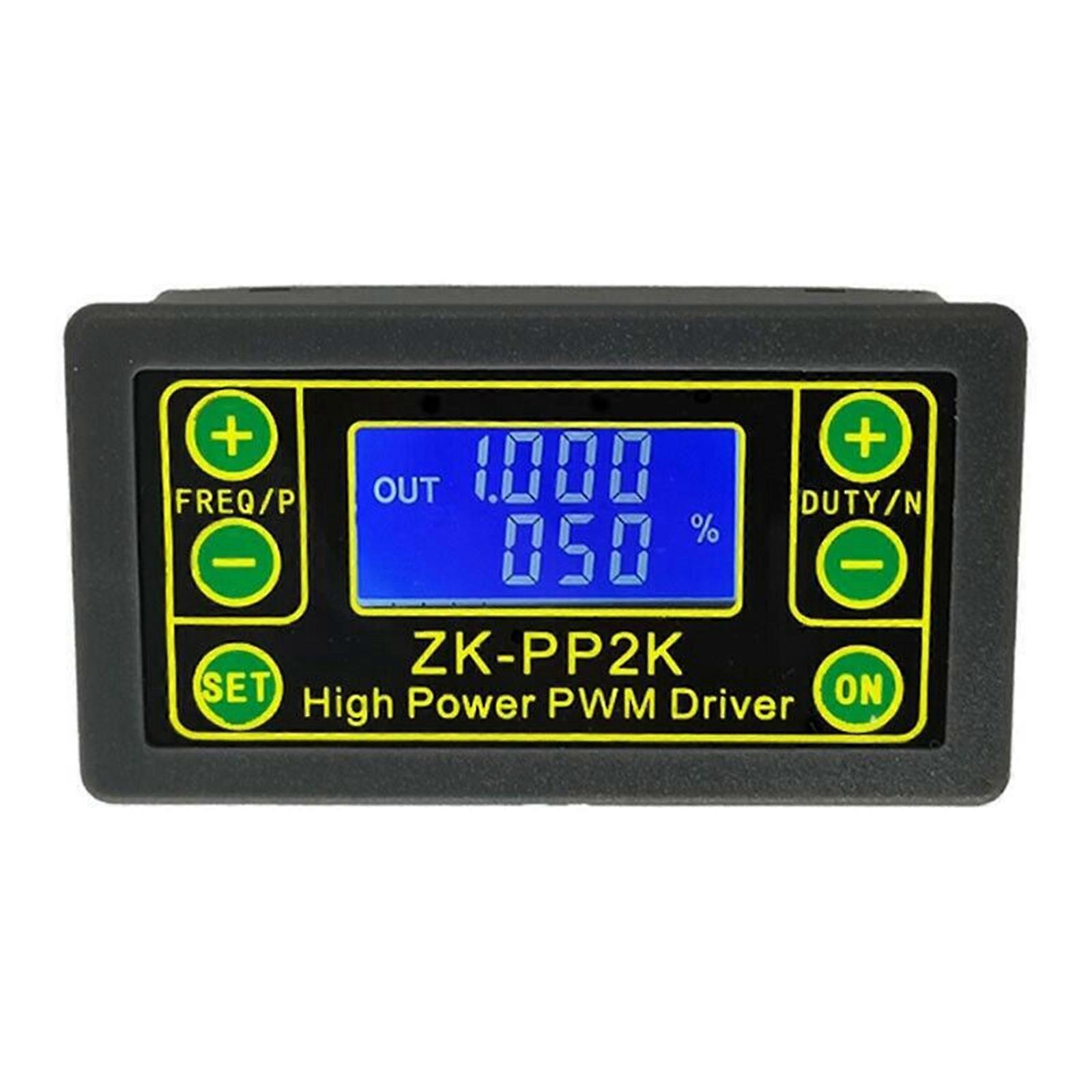 High Power PWM & Pulse Generator ZK-PP2K Frequency Duty Cycle Adjustable Driver FT