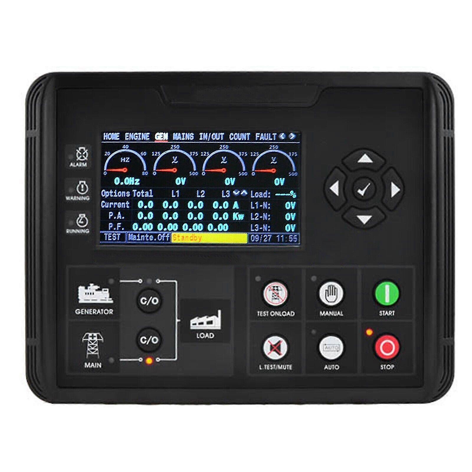 Fit Diesel/gasoline/gas Genset Parameters Monitor Generator Set Controller Dc60d Ft