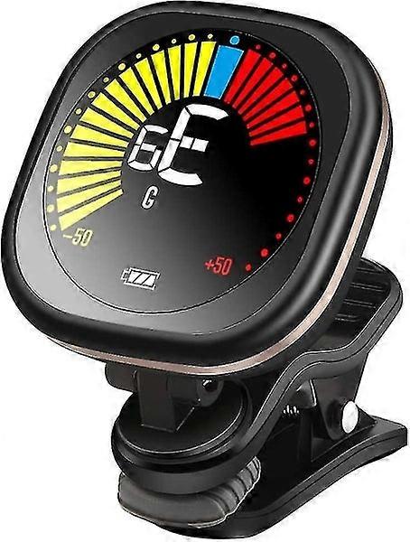 Clip-on Rechargeable Digital Guitar Ukulele Tuner