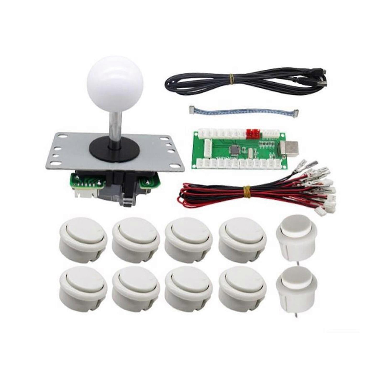Game Control Board Arcade Controller USB Encoder to PC Gamepads Ellipse Joystick Kit for PC Andriod Video Games Mame