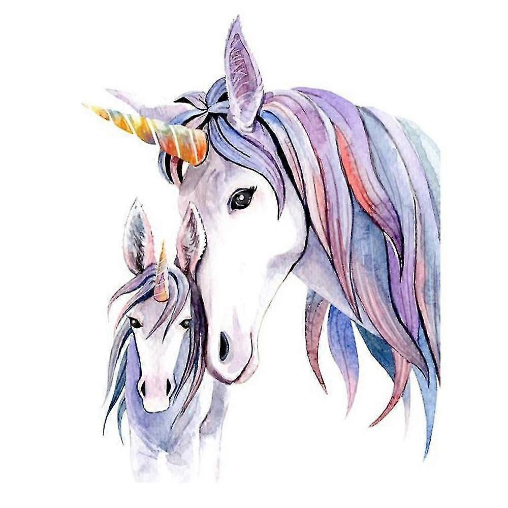 Full Drill Timantti maalaus Cross Stitch Yksisarvinen 5d Timantti Mosaiikki Taide Timantti Timantti kirjonta Eläin Tekojalokivi Kuva