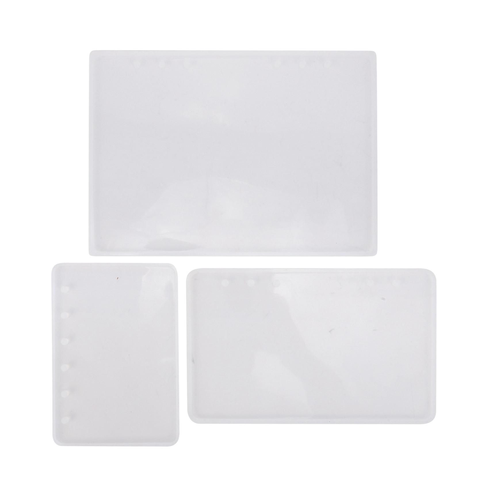 A7/A6/A5 Notebook Shape Silicone Mold DIY Resin Book Mold Crystal Epoxy Silicome Mold Transparent B