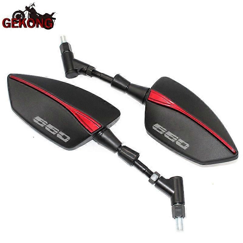 Peças modificadas para motocicleta Espelho retrovisor esquerdo e direito reverso para Trident 660 Trident660 2021-2023