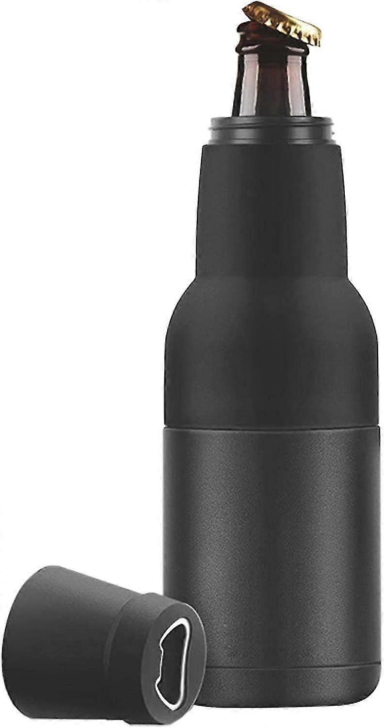 Beer Bottle Insulators | 304 Stainless Beer Cooler For Bottles | 12oz Double Insulation 4 Hours Slim Tank Bottom Insulated Beer Bottle Gifts For Men