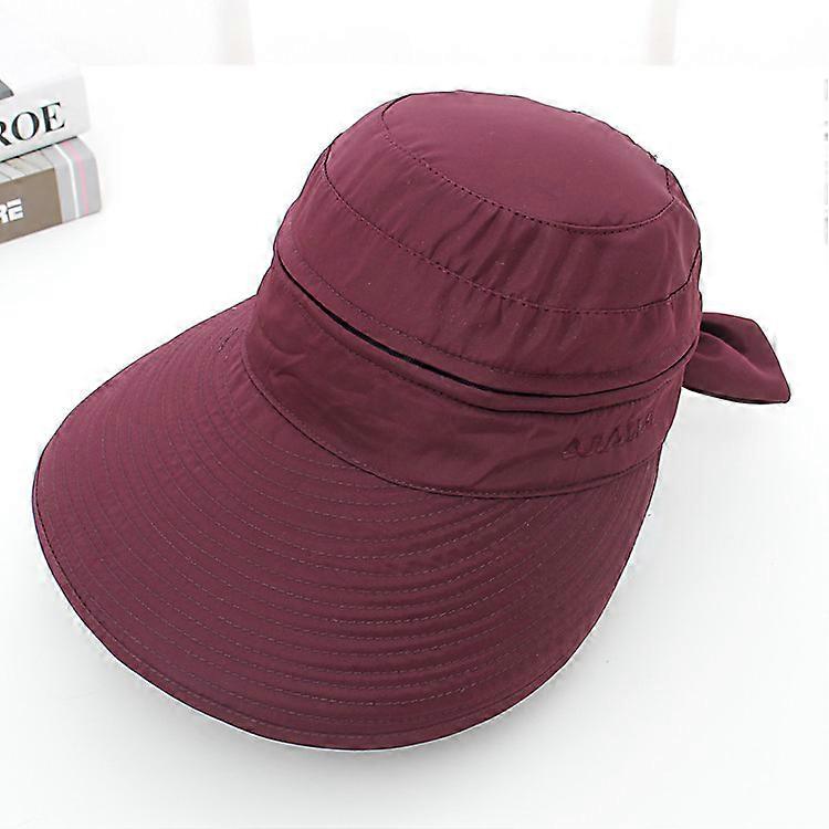 2 in 1 Sun Hat  Sun Protective Convertible Beach Visor Hat