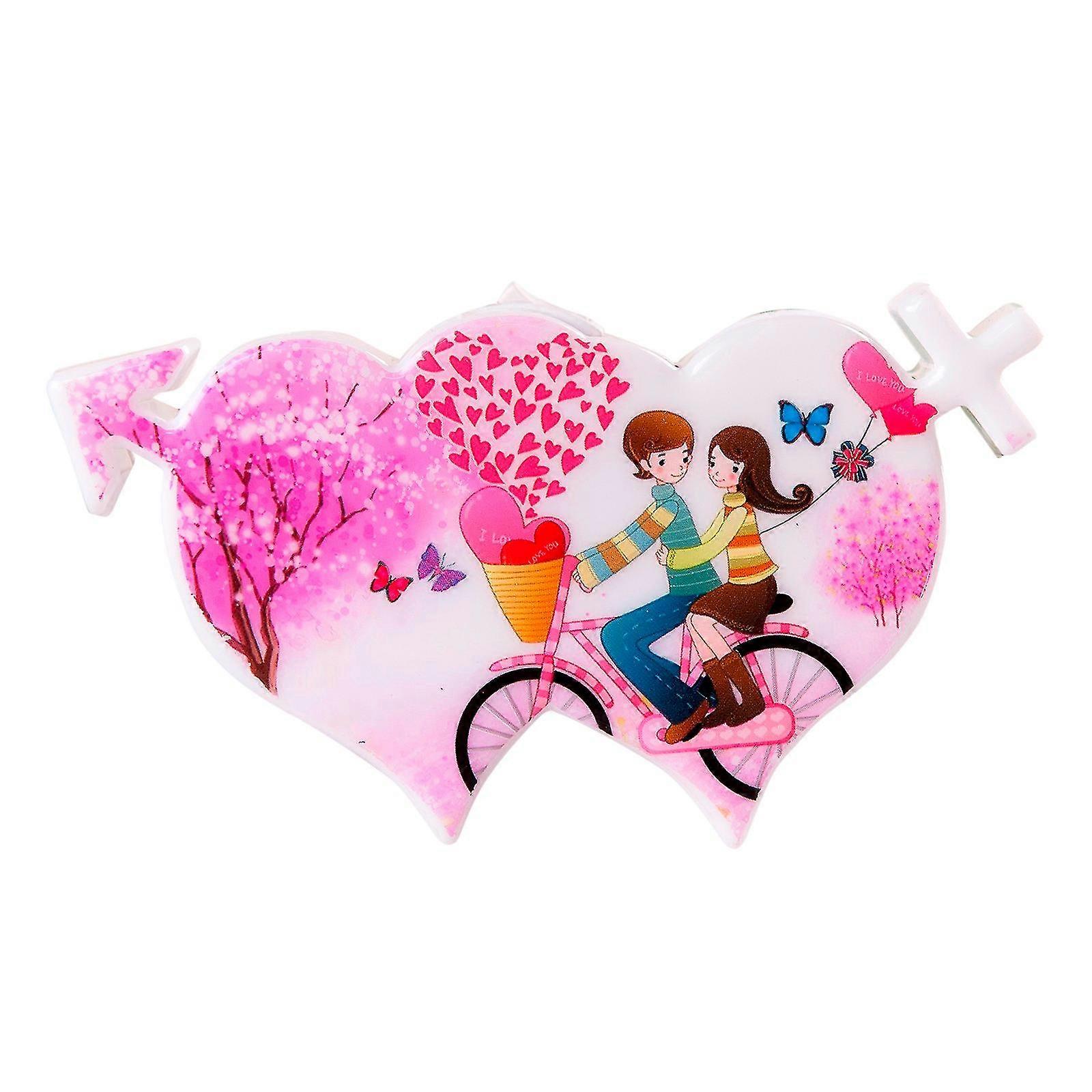 Led Couples Romantic Atmosphere Small Night Light 2pcs