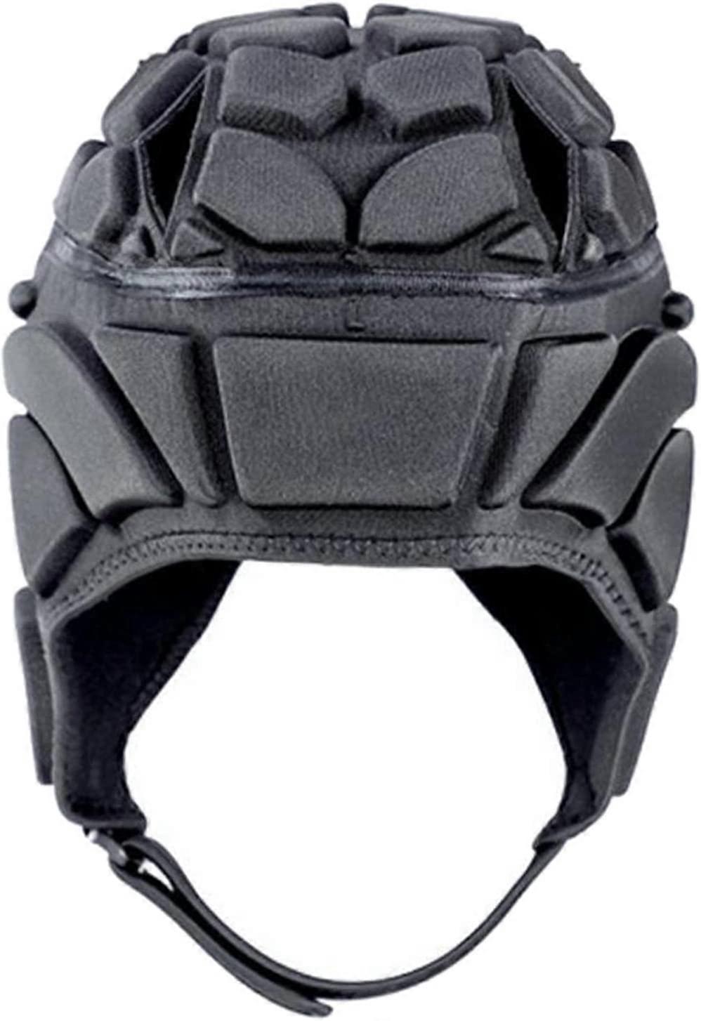 lahomia Soft Rugby Helmet Soccer Headgear Scrum Cap 7v7 Flag Football Headguard for Adult Child Youth Goalkeeper Head Protective Sport Helmet