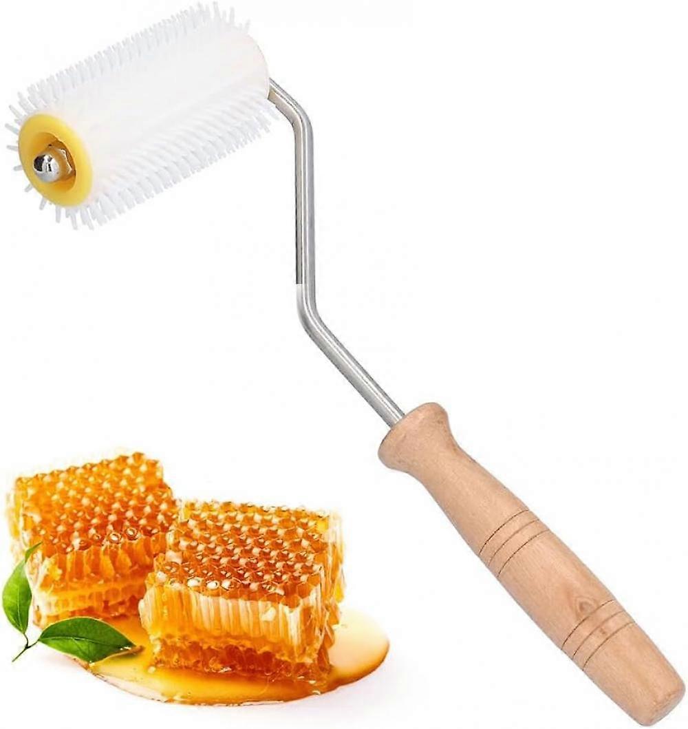 Honey Unlocker Roller, Honey Extractor Unlocking Needle Roller Bee Honey Combs Extracting Beekeeping Equipment Equipment