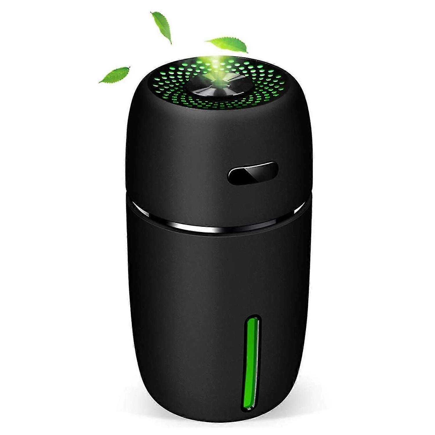 Portable Cool Mist Humidifier, 200ml Mini Usb Car Humidifier Air Purifier Adjustable Mist Modes