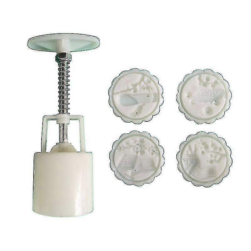 Hand Pressure Mooncake Cutter For Mid-autumn Festival Making Mooncake Gadgets