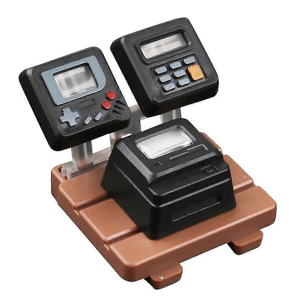 K04 Keyboard Keycaps 3 In1 Kit For Mechanical Classic Retro Cute Key Cap Cute Button Personalized Keycaps Black