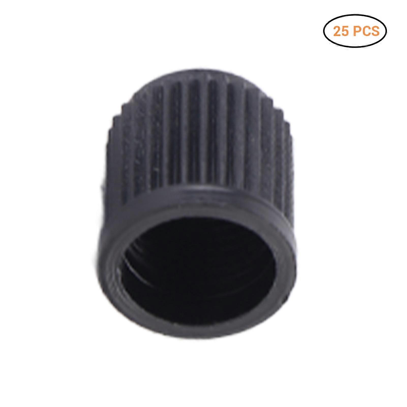 25Pcs καλύμματα βαλβίδων ελαστικών καθολικά πλαστικά καλύμματα στελεχών για αυτοκίνητα SUV ποδήλατα και φορτηγά μοτοσικλέτες