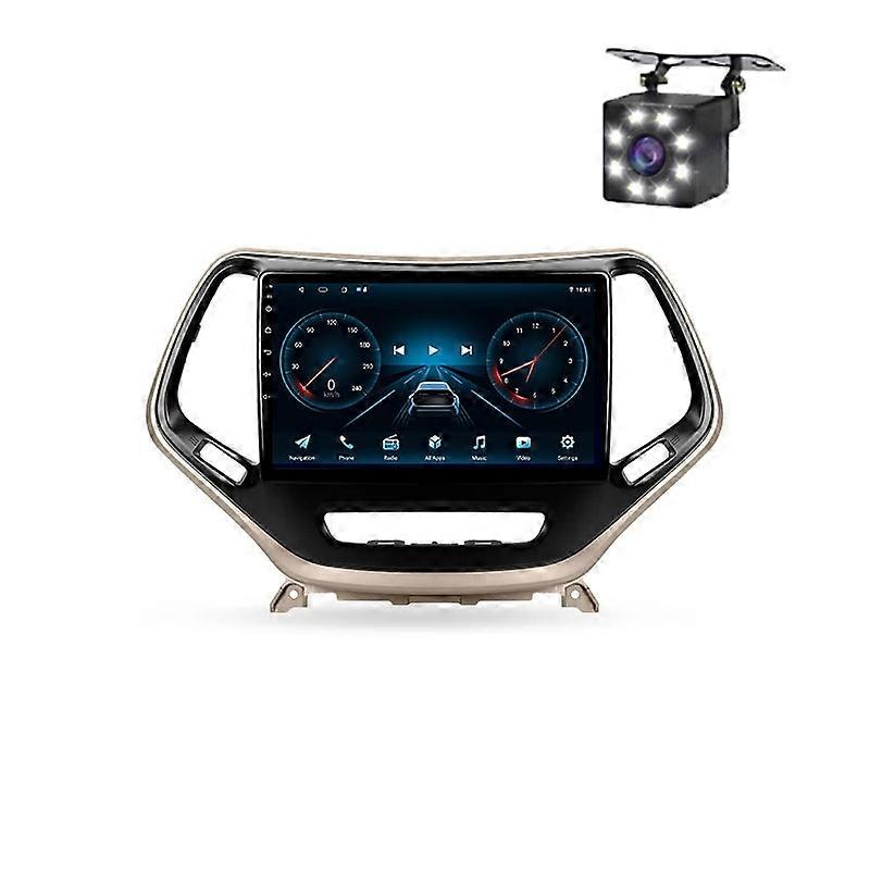 Android Car Radio For Jeep Cherokee 5 KL 2014 - 2018 Auto Multimedia Player Stereo