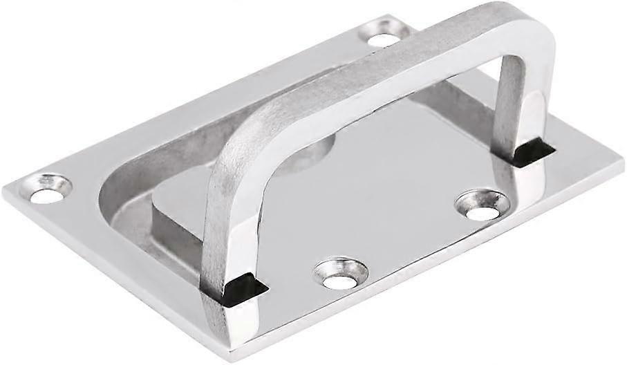 XHX Lifting Accessory,1pcs Boat Hatch Pull Handle, Stainless Steel Pull Boat Flush Hatch Locker