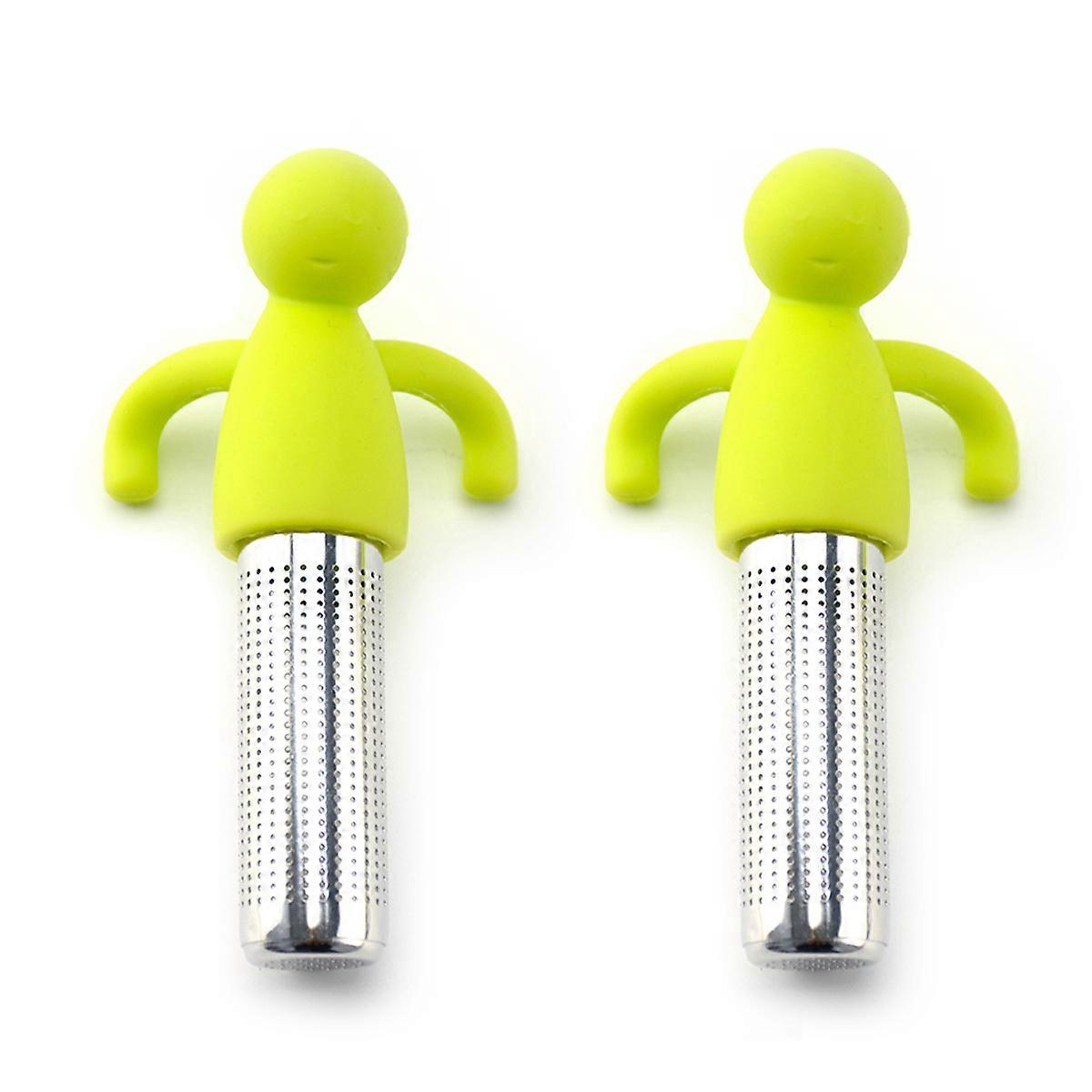 Tea soaking device 2 pieces of 304 stainless steel tea strainer with handle tea strainer tea strainer tea soaking device interesting tea soaking devic