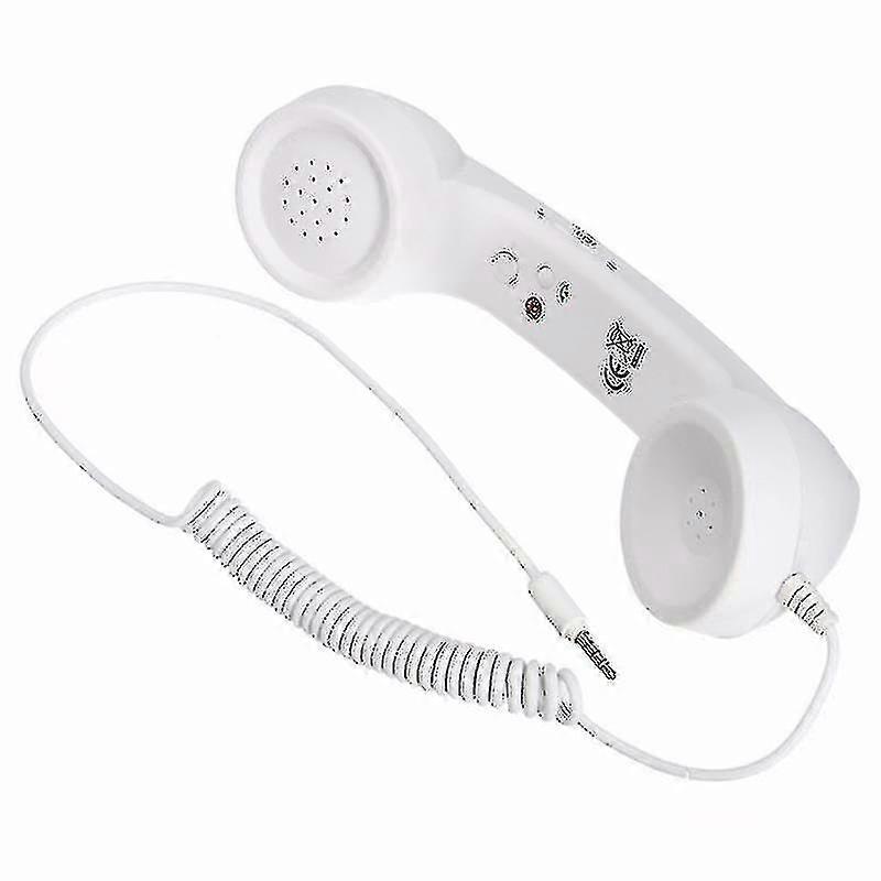 3.5mm Retro Mobile Phone Cellphone Receiver Telephone Handset With Microphone-yyc