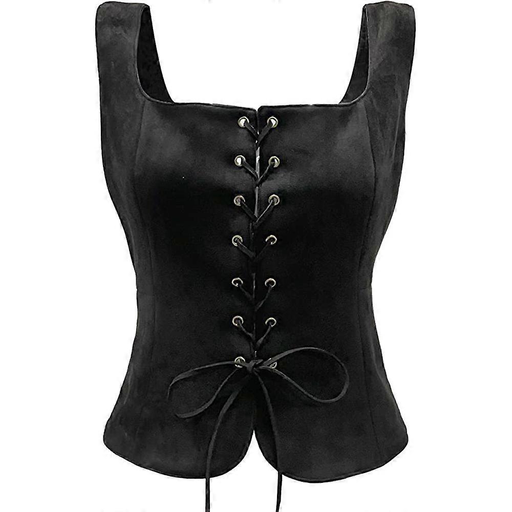 Chaleco renacentista mujer Steampunk gótico chaleco medieval