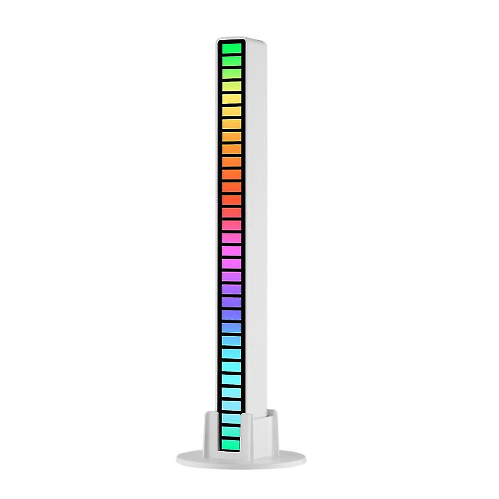 Sound-controlled Light Music Ambient Light 32 Led Colorful Lamp Type-c Rechargeable Party Supplies