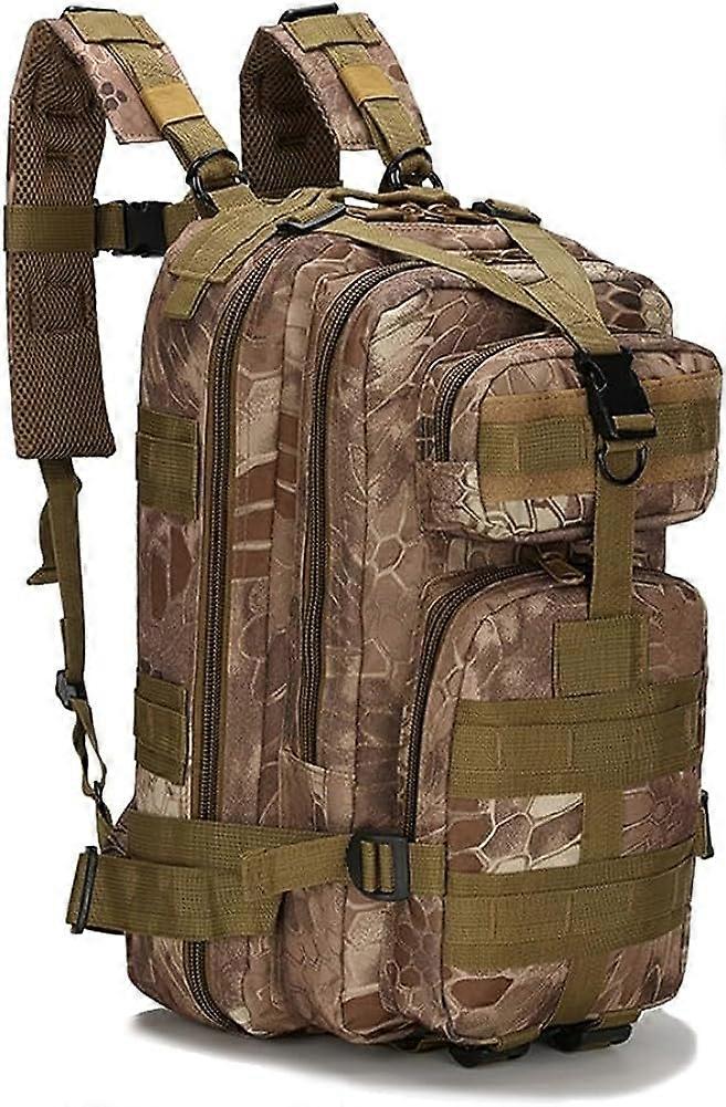Military Backpack Men 25L-30L Molle Large Capacity Army Assault