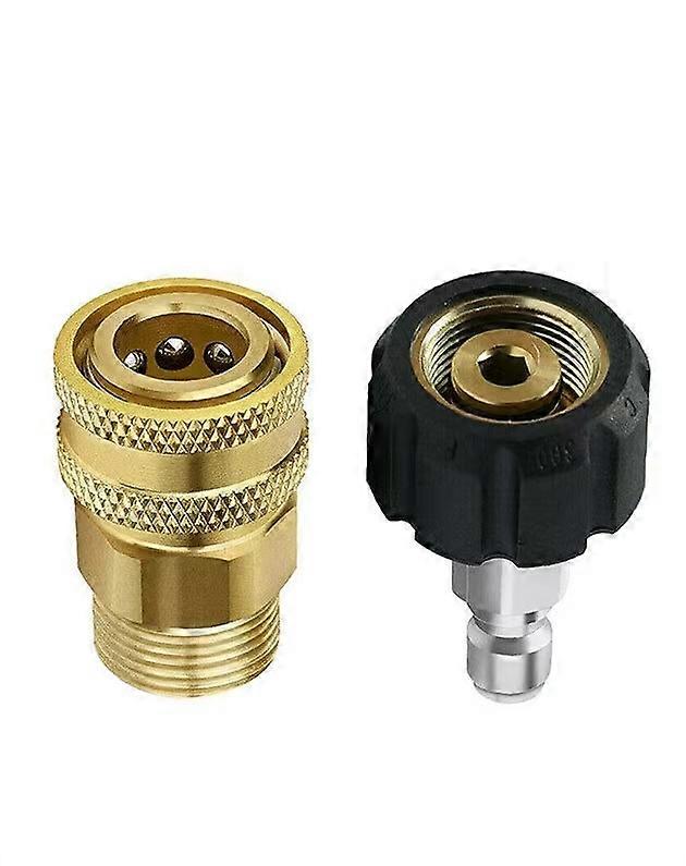 For M22-14 3/8''Quick Release Connector to Pressure Washer Coupling 14mm Fitting