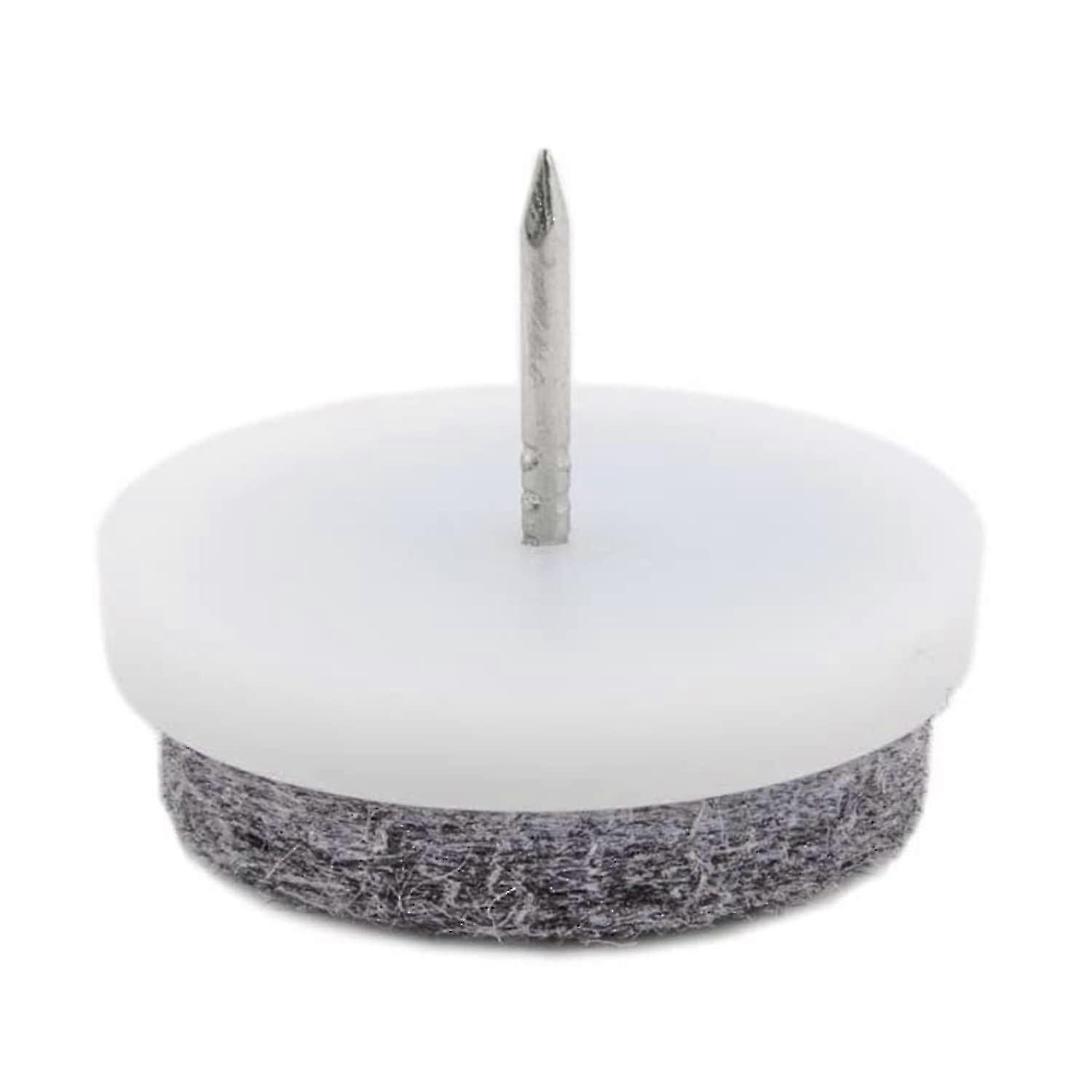 50pcs سميكة الأثاث الانزلاق مسمار على النايلون المنزلق وسادة الكلمة حامي لأقدام الساق الخشبية من كرسي الجدول أريكة