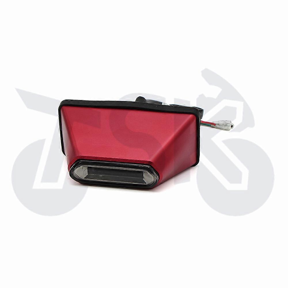 Motorcycle Rear License Plate Lamp For HONDA CBR600 CBR1000 F5 Add Driving Red Light and Braking Red Light Function