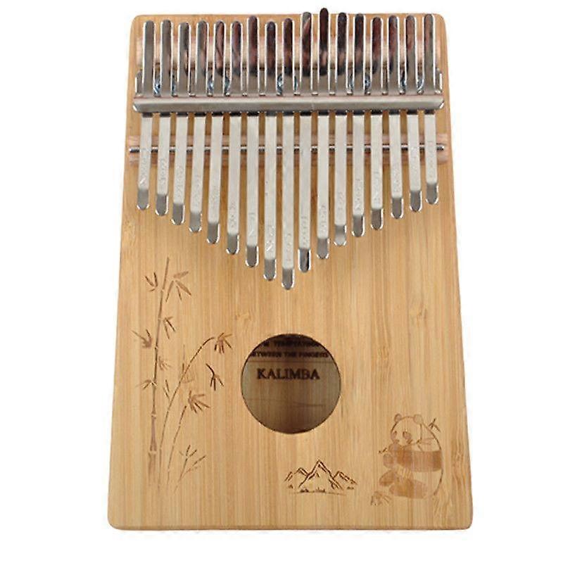 カリンバ/親指ピアノ/タッチピアノ(アクセサリー付き)、音楽愛好家/初心者のためのポータブル17キーマリンバ楽器