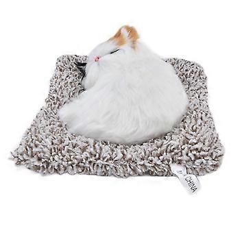 Simulation Cat Doll Plush Fabric Desktop Ornament for Car and Home