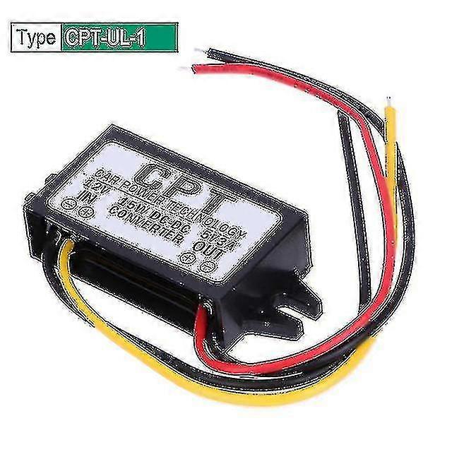 DC zu DC Wandler Regler 12v zu 5v 3a 15w Auto Led Display Stromversorgung Carcorder Auto Navigation Auto Audio Radio Zubehör Crjjkoy