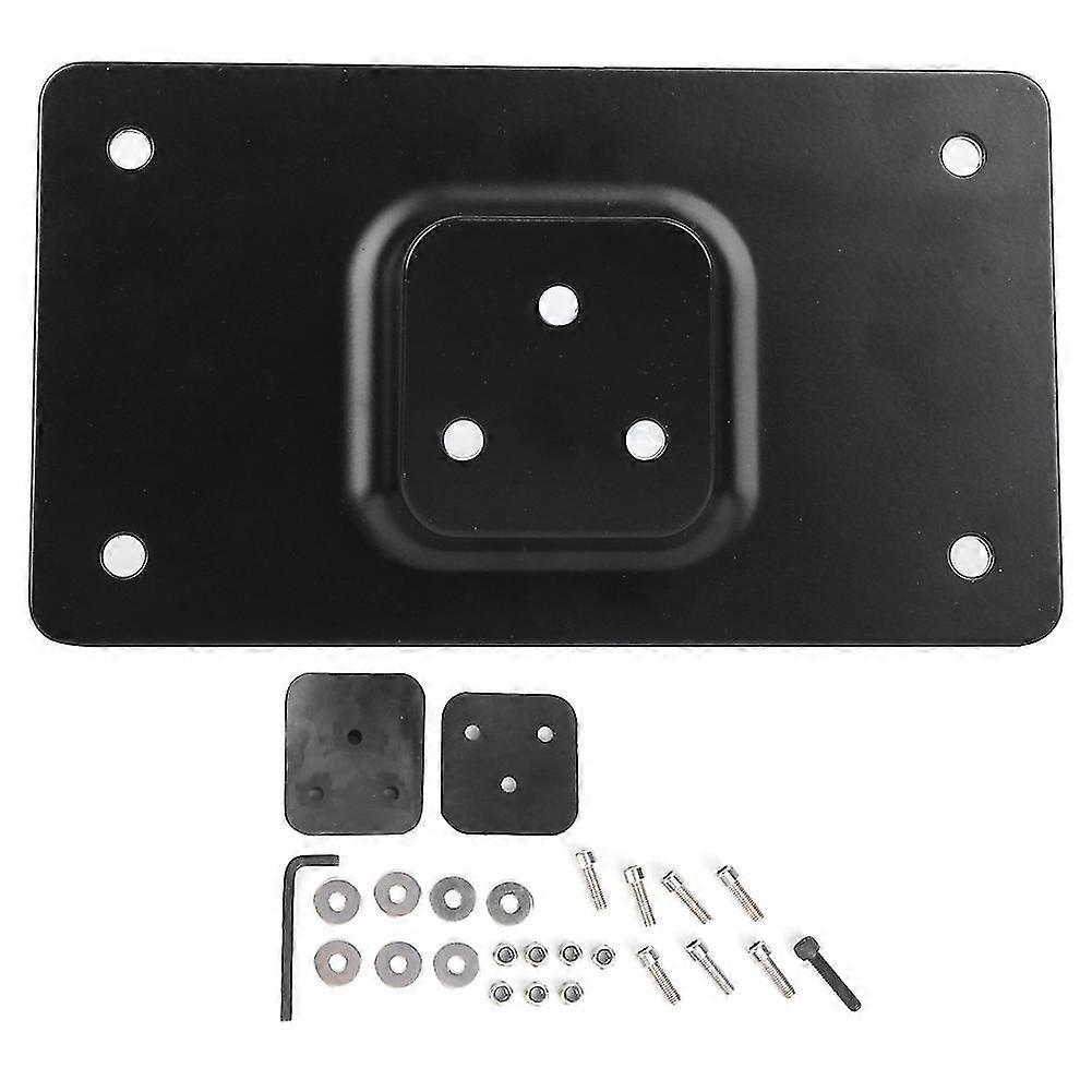 Motorcycle License Plate Mounting Bracket Holder Frames 17.5x10cm