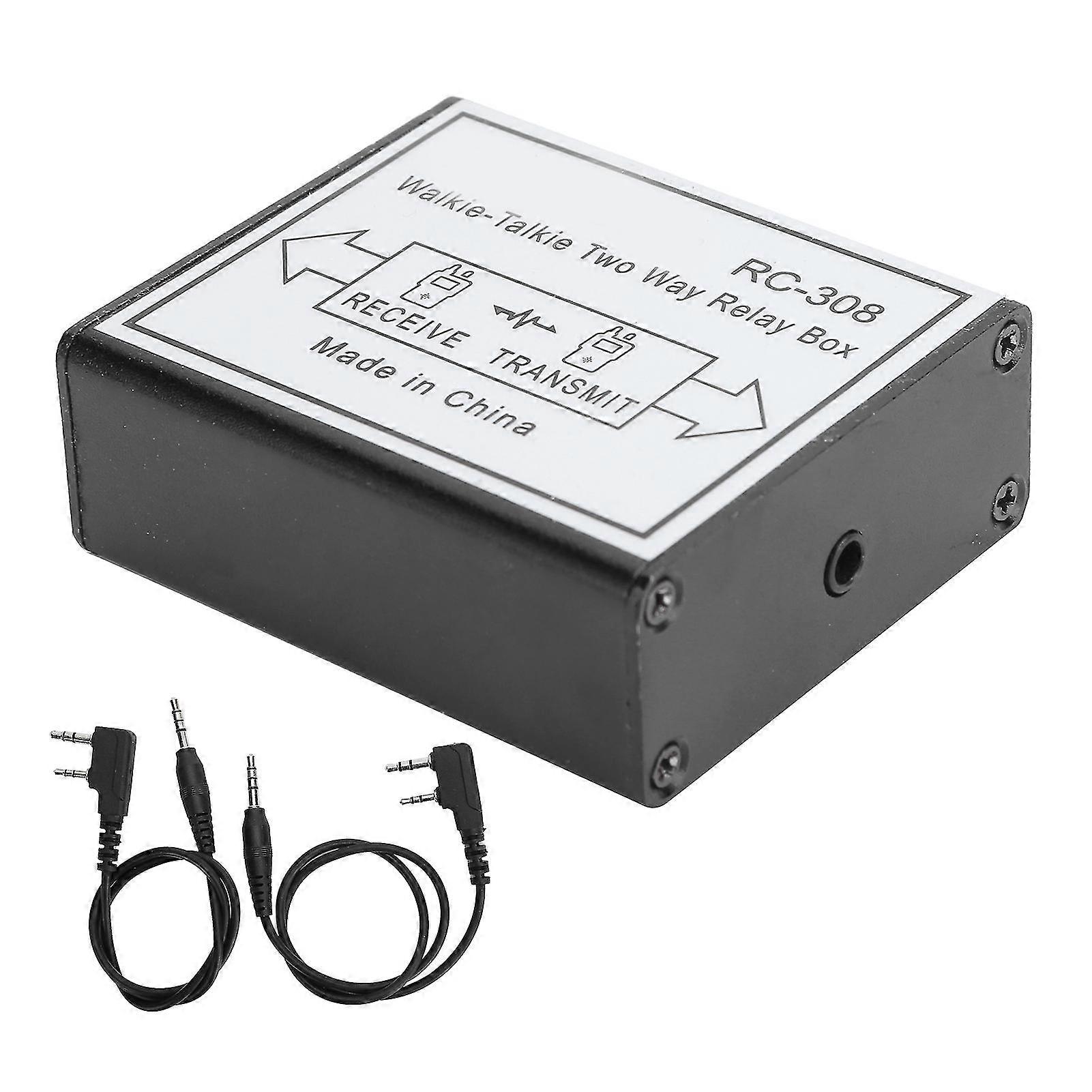 UHF VHF K Port Handheld-Repeater-Box für RC?308 Zwei-Wege-Funkrelais-Gegensprechanlage