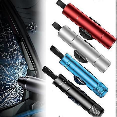 SafeHammer 유리 차단기, 자동차 비상 2-in-1 창 차단기 및 안전 벨트 절단기, 차량 탈출 도구