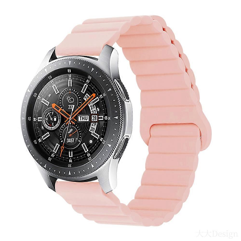 20mm Reverse Buckle Magnetic Silicone Strap