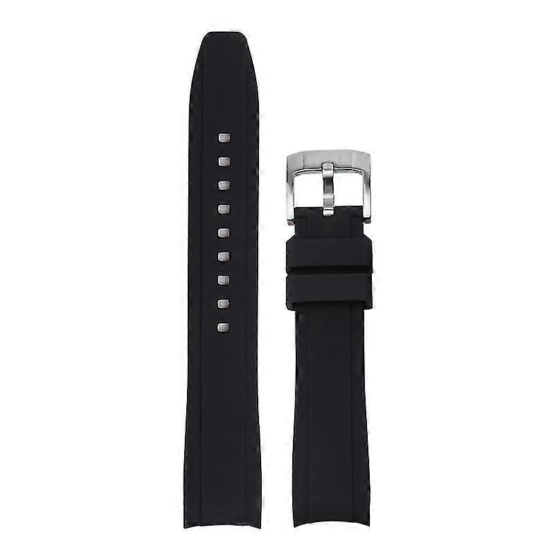 22MM For Blancpain & Swatch Fifty Fathoms Watch Strap Band Curved Interface