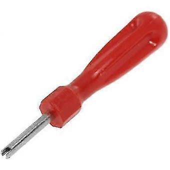 Soccik Plastic Handle Car Bicycle Tire Valve Core Removal Tool Single Head Wrench