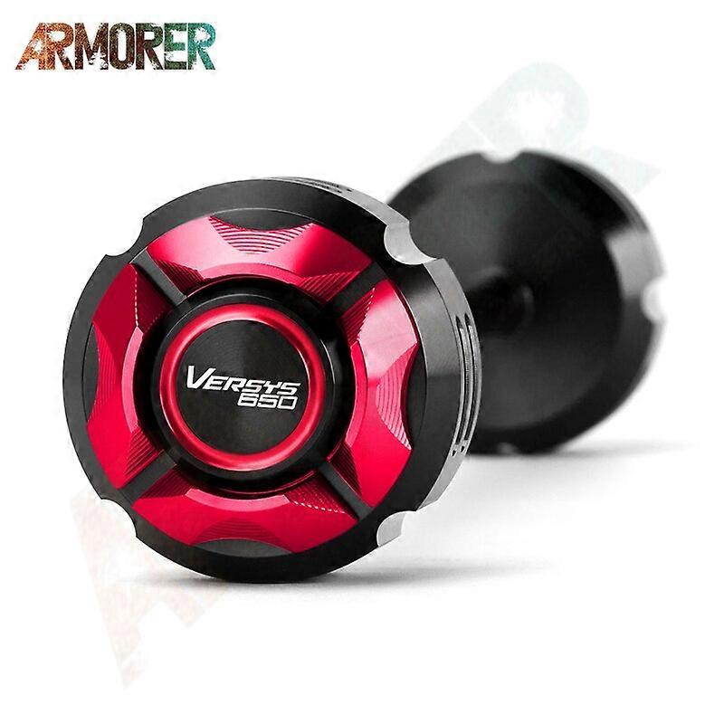 Front Wheel Fork Axle Slider Cap Crash Protector Motorcycle Accessories For KAWASAKI Versys650 Versys1000 VERSYS 650 VERSYS 1000 Motorcycle Neck Brace