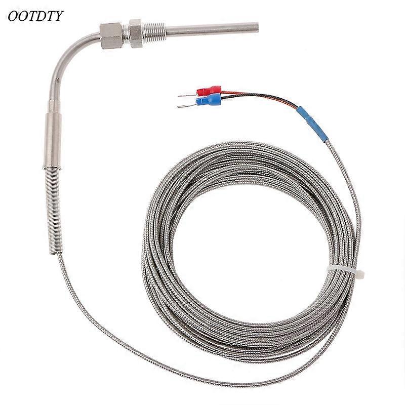 2M Exhaust Gas Temp Sensor EGT K Type Thermocouple Probe Exhaust Temperature Sensor