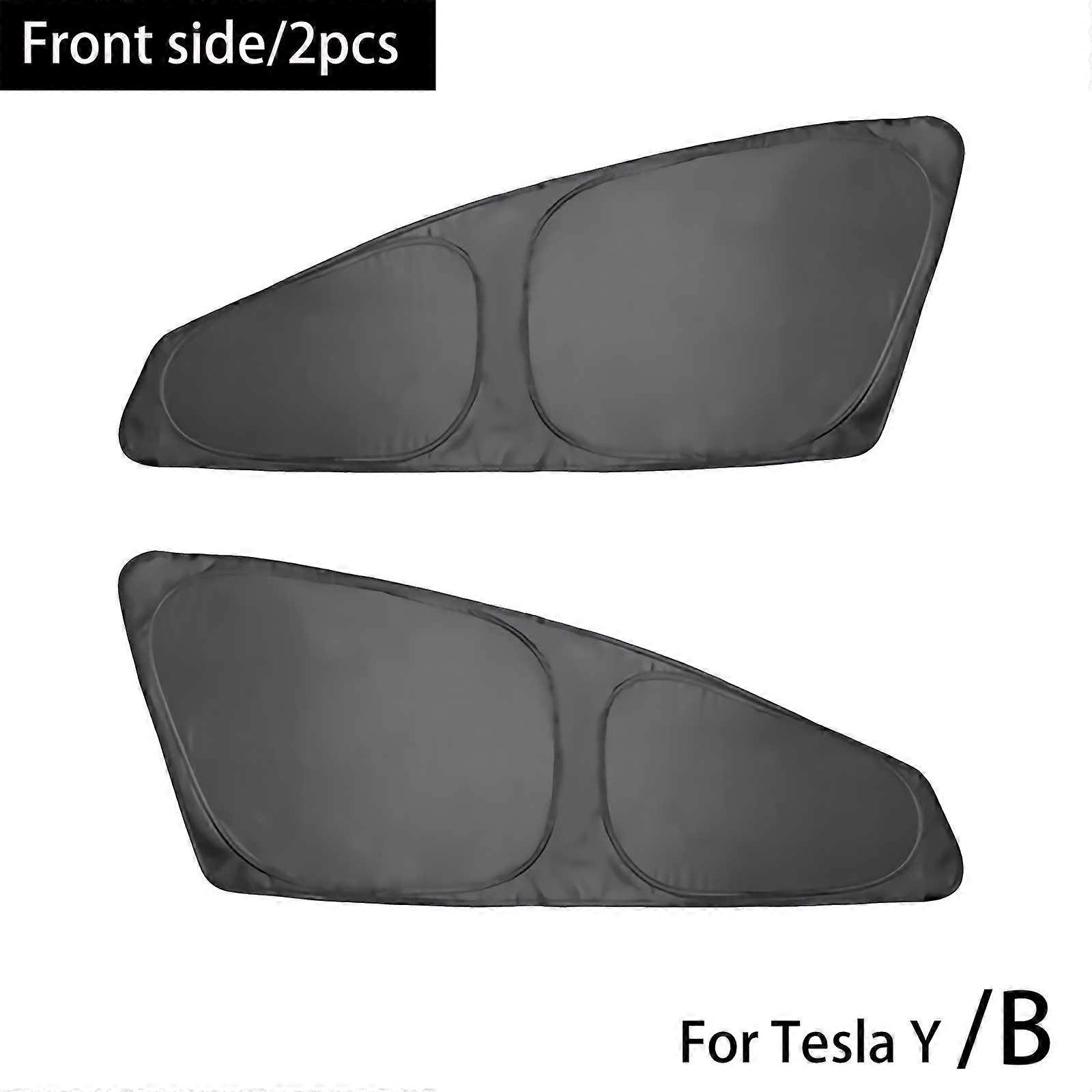 Privacy Sun Shade for Tesla Model 3 Y Custom-Fit Car Side Window Sunshade Blind Shading For Camping Hiking Rest Accessories