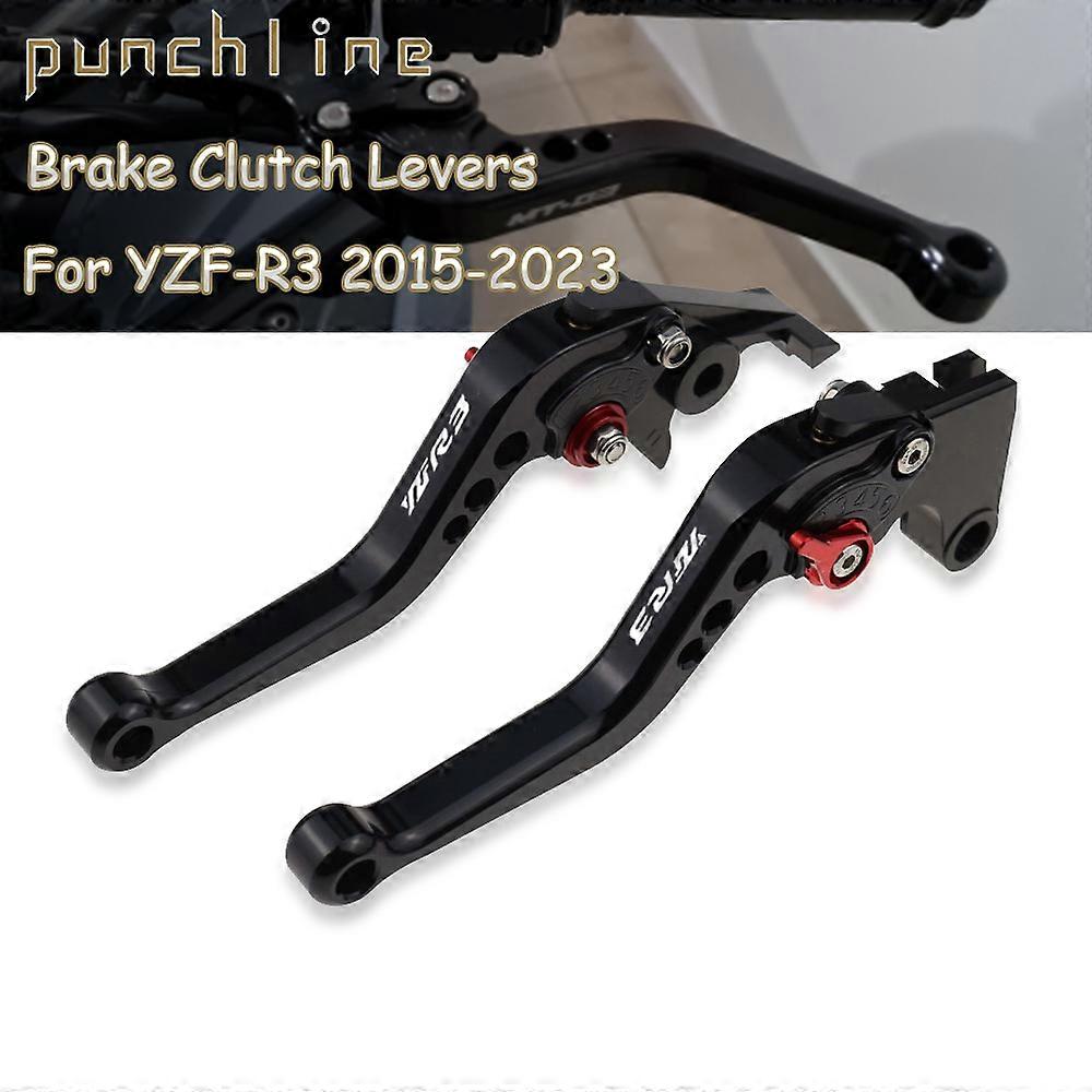 Per YZF-R3 YZF R3 YZFR3 2015-2022 Accessori per motociclette Maniglie freno corte Leve frizioneKit di manutenzione freni per veicoli a motore