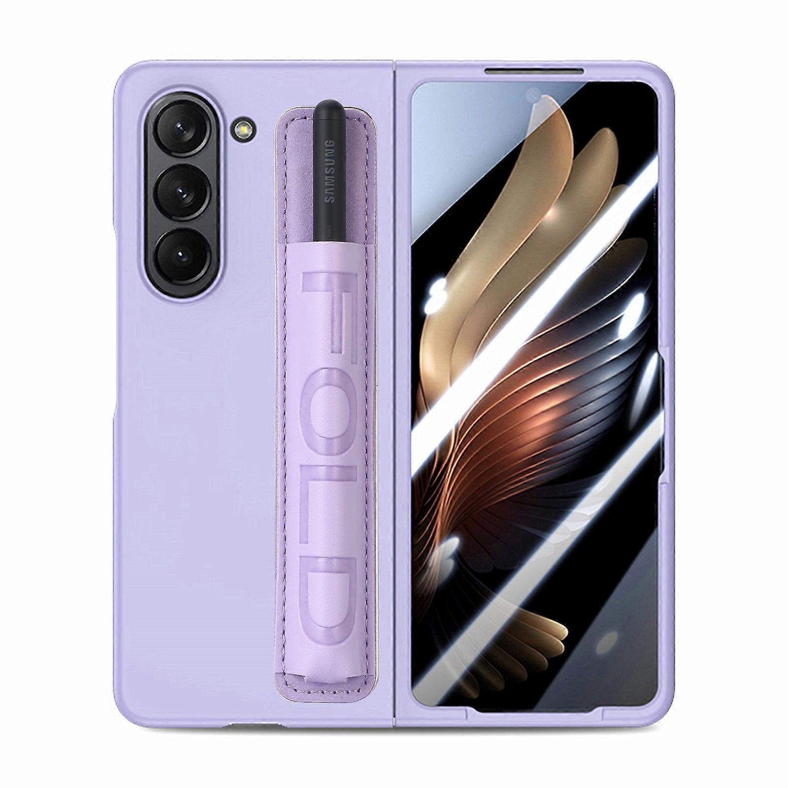 For Z Fold 6 Case, Hard Pc Case For Samsung Galaxy Z Fold 6 with S Pen Holder, Z Fold 6 Case With Pen Slot Shockproof Protective Cover