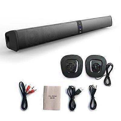 TV Speaker Wireless Bluetooth Speaker Separated Sound Bar Music Center Column For Computer Subwoofer For TV with Fm Radio TF AUX Audio Components