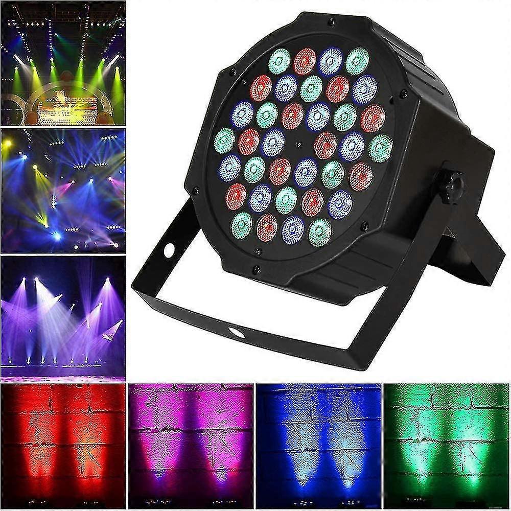 Proiettore da palco con luce RGB a 36 LED e 36 W, attivato dal suono