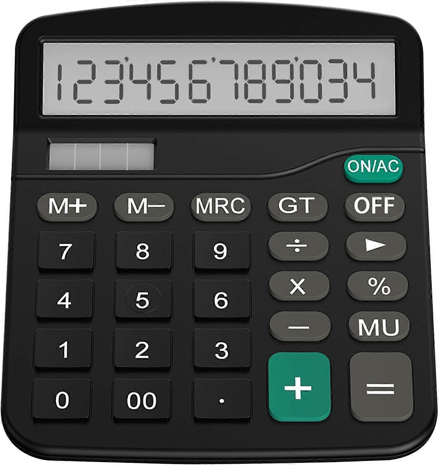 Standard Function Desktop Calculator Large screen double power supply accounting and financial compu